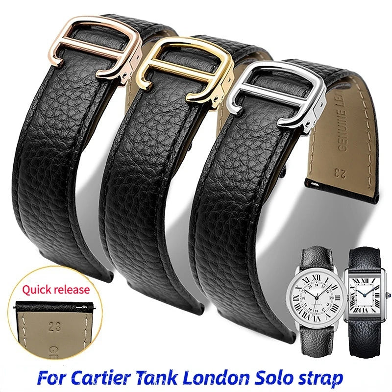 Genuine Leather Watch Strap