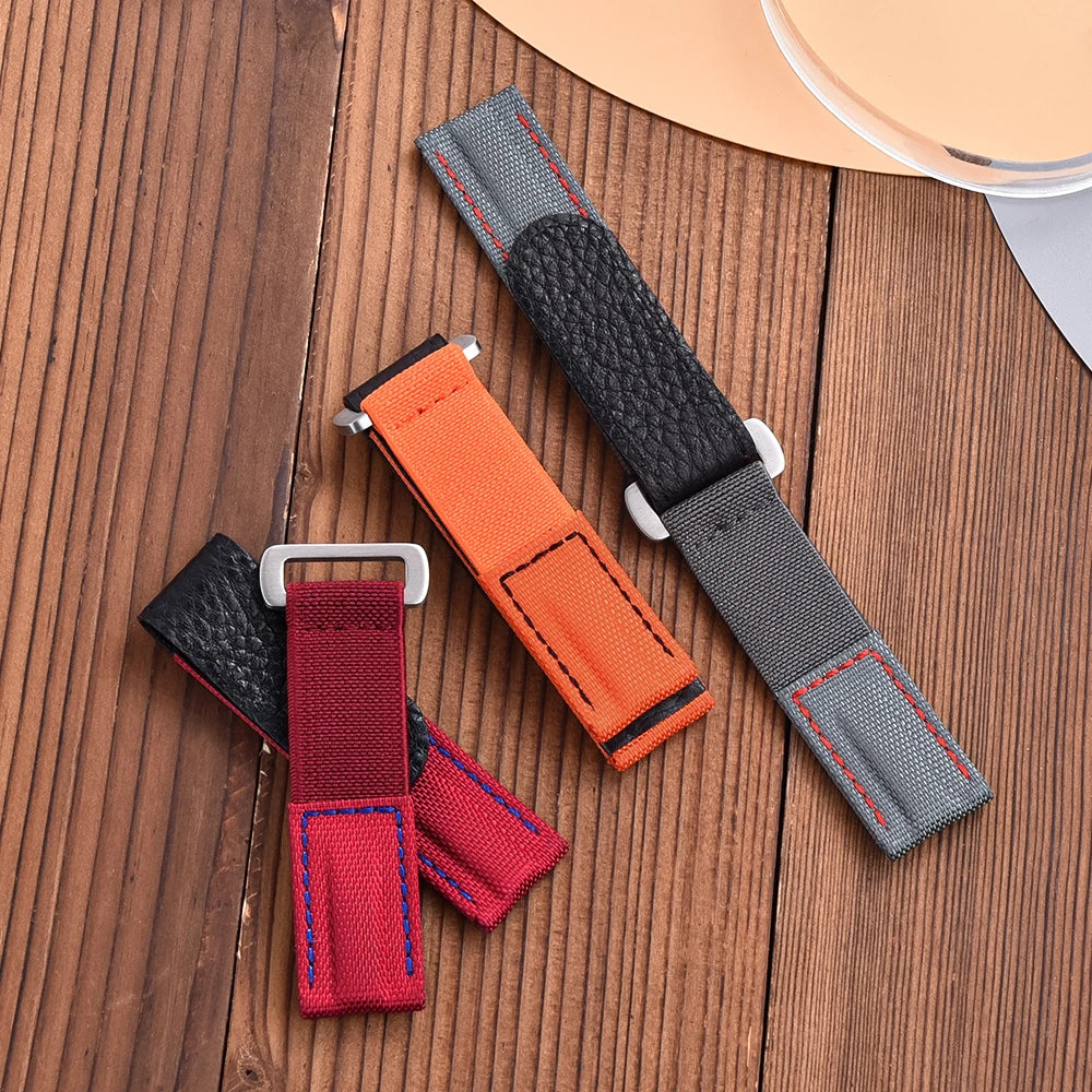 Hook And Loop Watch Band