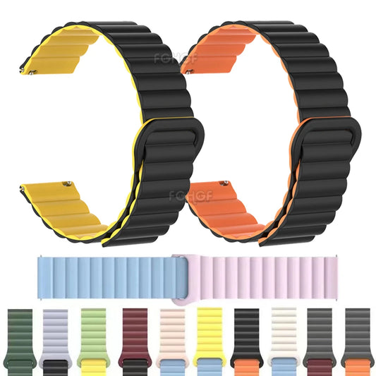 Watch Band  Silicone Magnetic