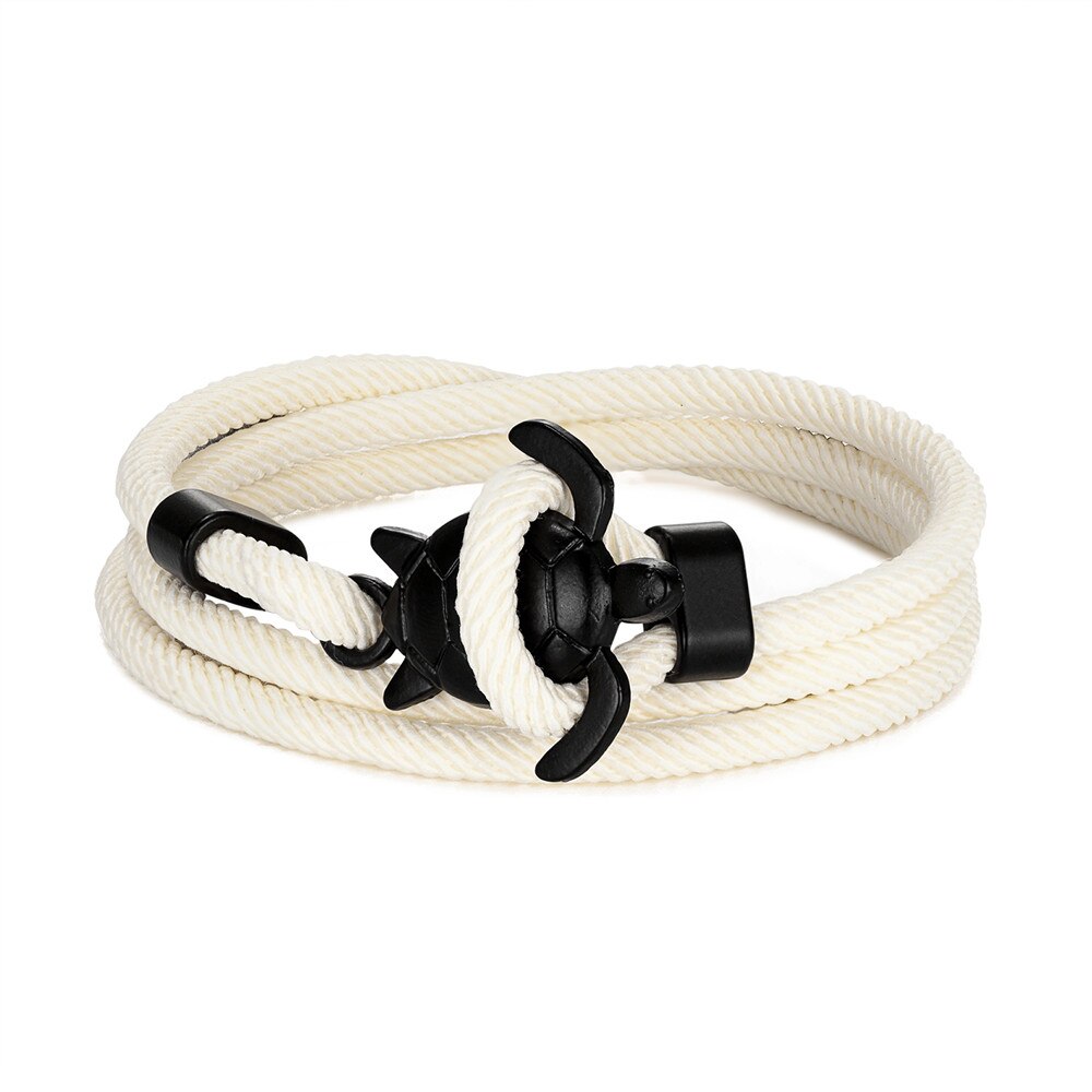 Braided Sea Turtle Viking Bracelet