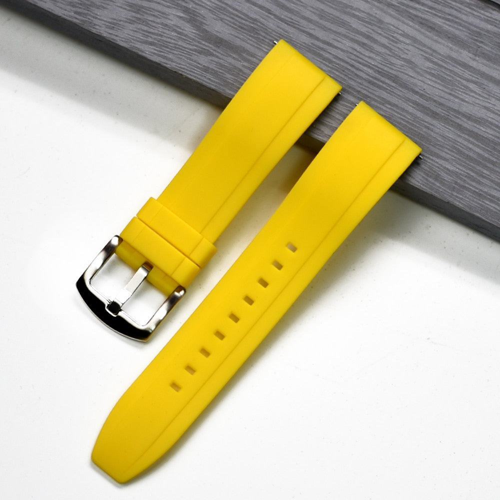 Rubber Watch Strap 20mm