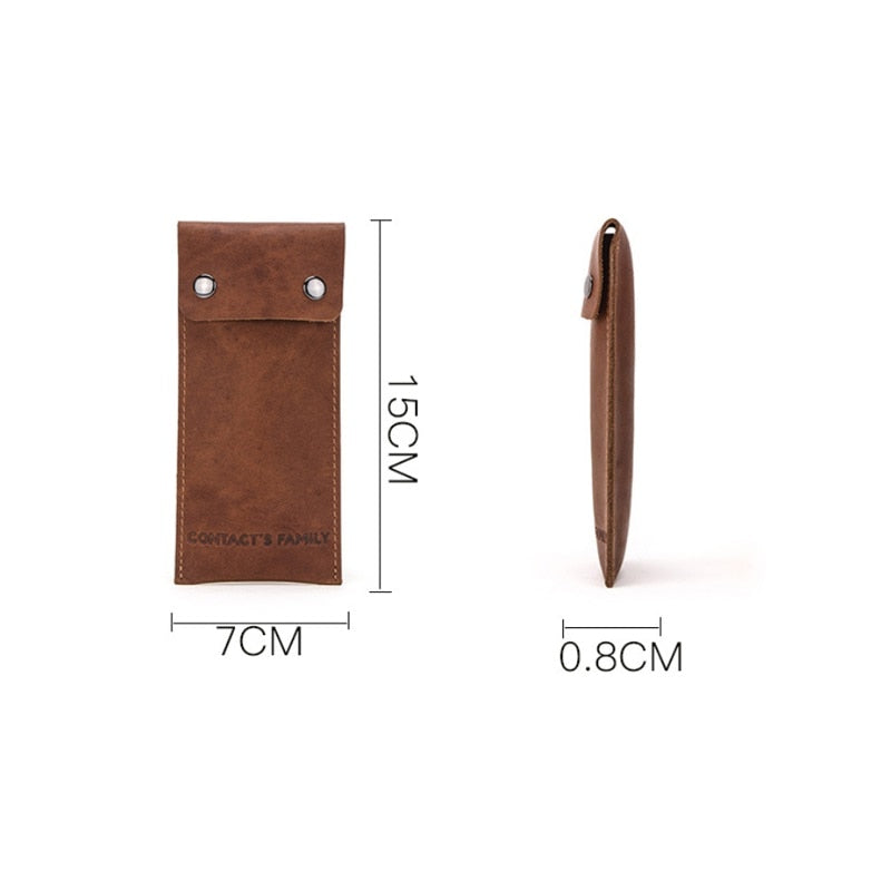 Genuine Leather Watch Pouch