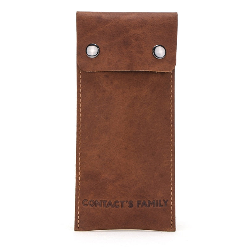 Genuine Leather Watch Pouch