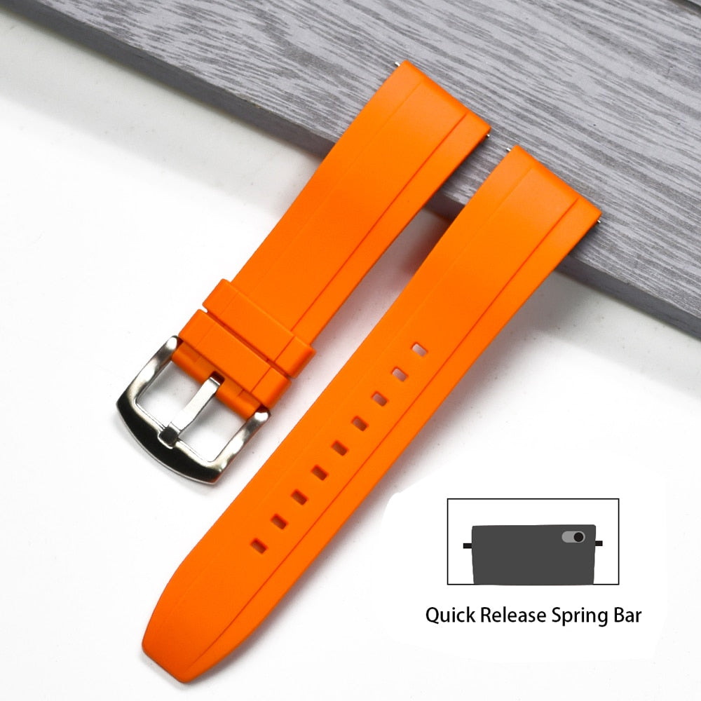 Rubber Watch Strap 20mm