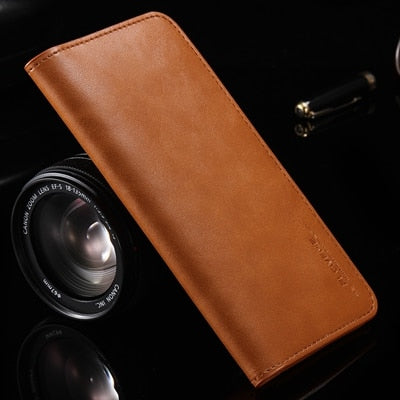 5.5 Inch Wallet Mobile Phones Case For iPhone XR XS X 8 7 Plus Leather Bag