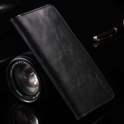 5.5 Inch Wallet Mobile Phones Case For iPhone XR XS X 8 7 Plus Leather Bag