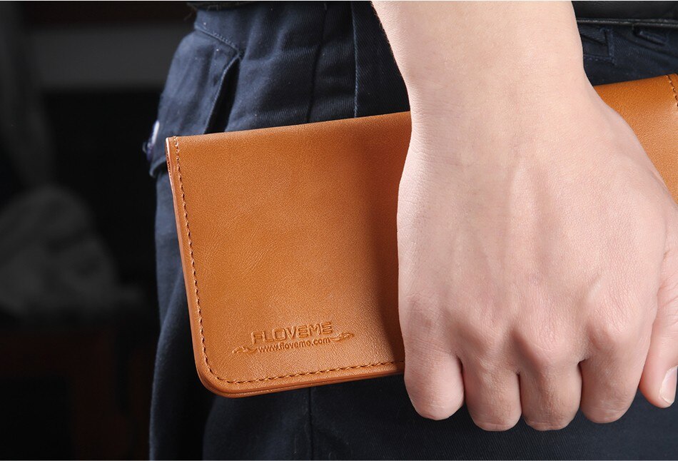 5.5 Inch Wallet Mobile Phones Case For iPhone XR XS X 8 7 Plus Leather Bag