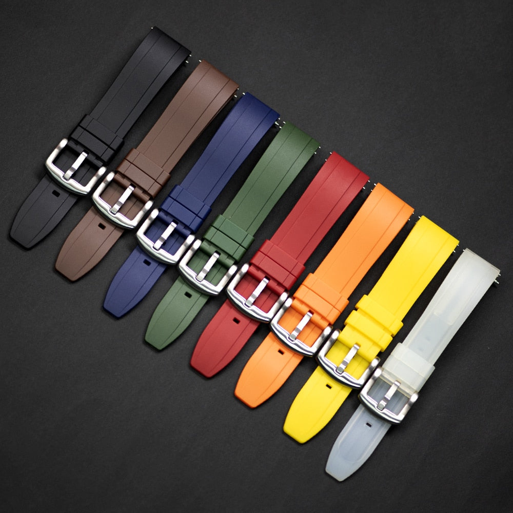 Rubber Watch Strap 20mm