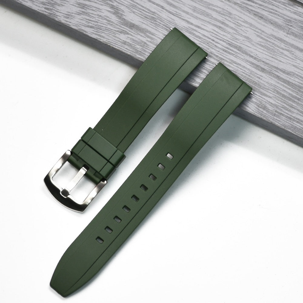 Rubber Watch Strap 20mm