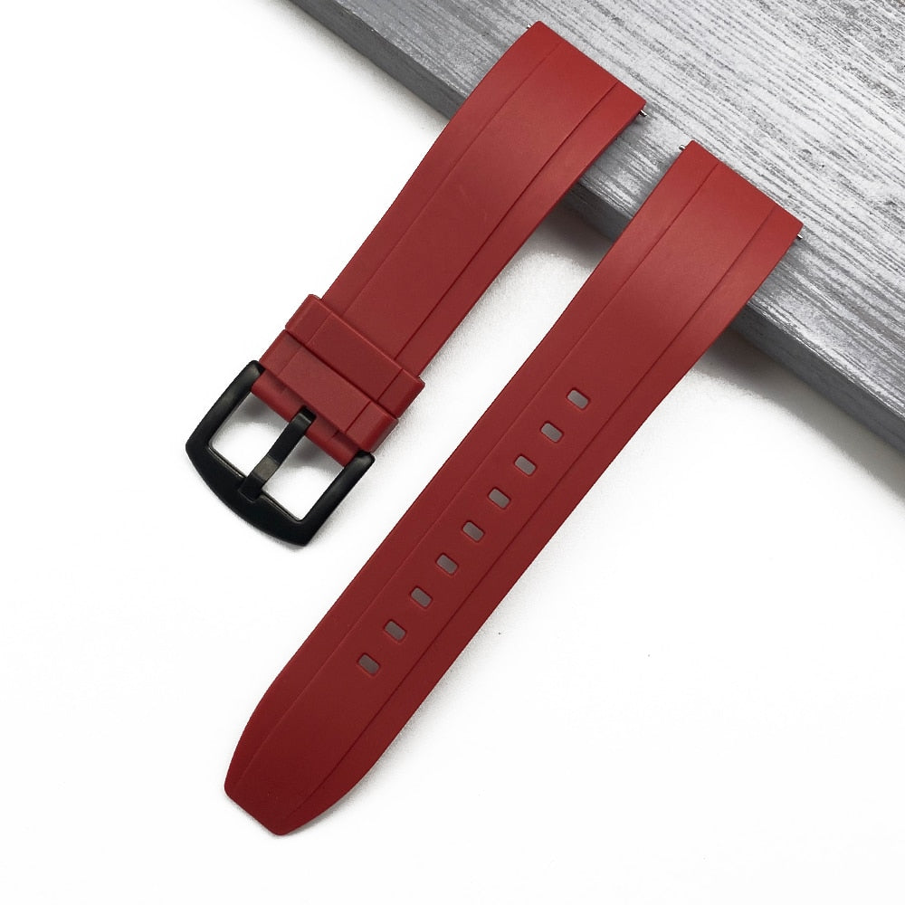 Rubber Watch Strap 20mm