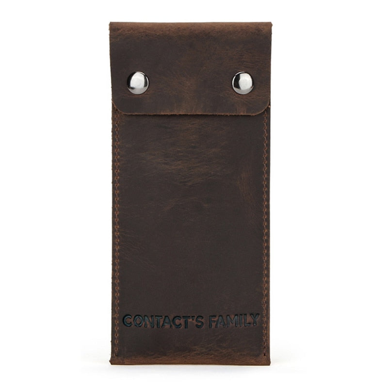 Genuine Leather Watch Pouch